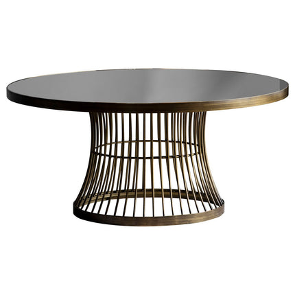 Gallery Pickford Bronze Glass Top Coffee Table – view 4