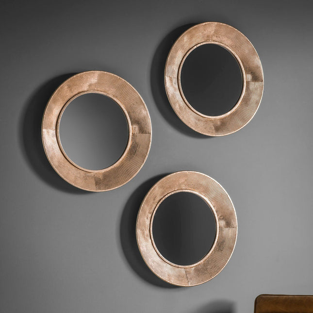 Gallery Knowle Mirror Trio, 51cm