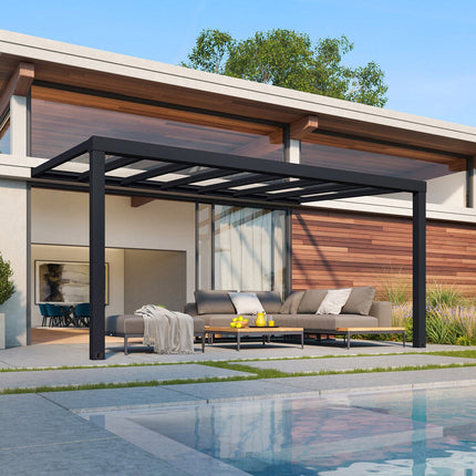 Palram Canopia Stockholm 11ft 2" x 16ft 11" (3.4 x 5.1m) Aluminium Patio Cover – view 3