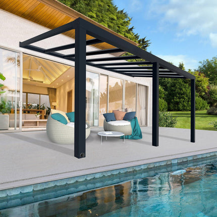 Palram Canopia Stockholm 11ft 2" x 19ft 3" (3.4 x 5.9m) Aluminium Patio Cover – view 3