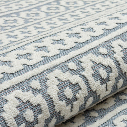 Concept Looms Jazz Blue Indoor Outdoor Rug, in 2 Sizes – view 3