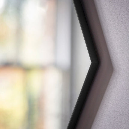Gallery Bowie Black Octagon Mirror, 80cm – view 3