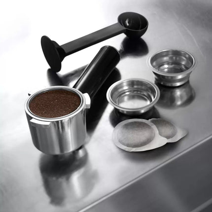 De'Longhi Dedica Barista Silver Pack Coffee Machine – view 7