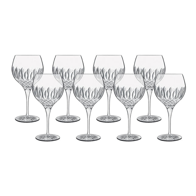 Luigi Bormioli Diamante Crystal Gin Glasses, 650ml, 8 Pack – view 2