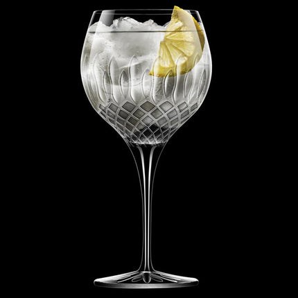 Luigi Bormioli Diamante Crystal Gin Glasses, 650ml, 8 Pack – view 4
