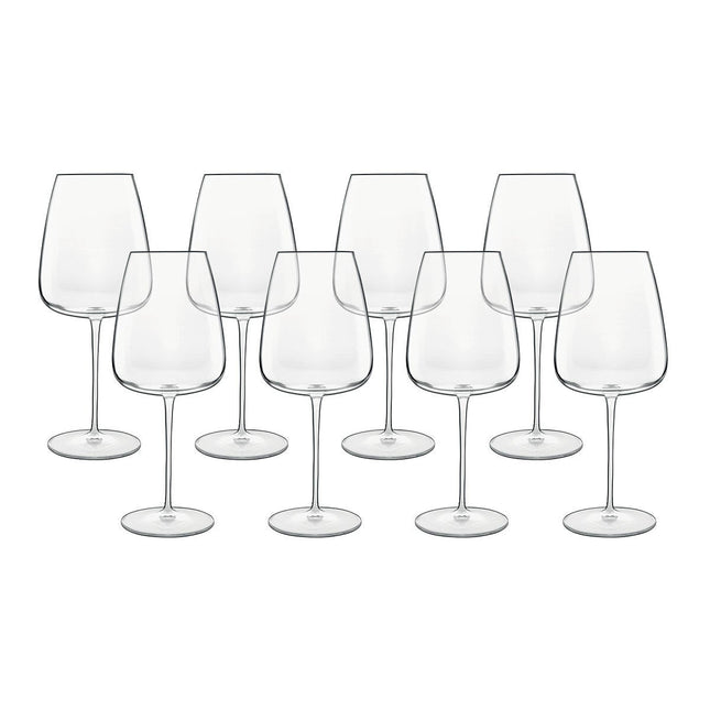 Luigi Bormioli Talismano Crystal Bordeaux Glasses, 700ml, 8 Pack – view 2