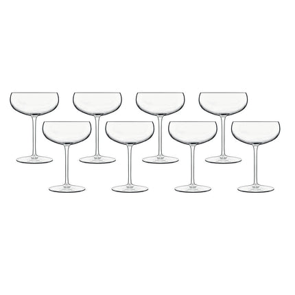 Luigi Bormioli Talismano Crystal Martini Glasses, 300ml, 8 Pack – view 2
