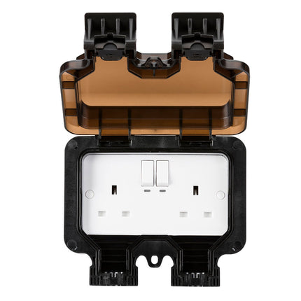 Knightsbridge Smart Outdoor Socket - 2 pack – view 3