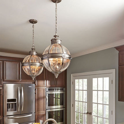 Feiss Adams 4 Light Pendant Chandelier in 2 Finishes – view 3