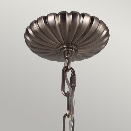 Feiss Adams 4 Light Pendant Chandelier in 2 Finishes – view 6