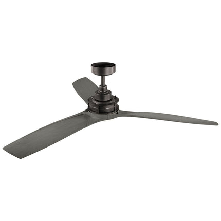 Kichler Ried 3 Blade (142cm) Indoor Ceiling Fan with AC Motor and Remote Control – view 2