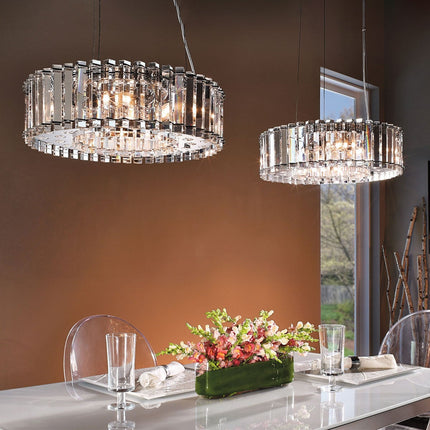 Kichler Crystal Skye 8 Light Chandelier 53 cm – view 2