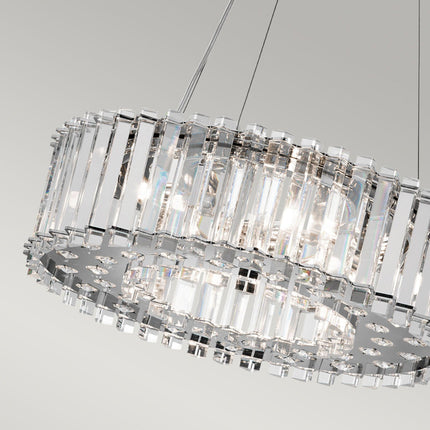 Kichler Crystal Skye 6 Light Chandelier 43cm – view 5