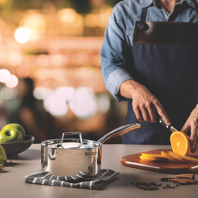 Tramontina Tri-Ply Saucepan, 20cm – view 2