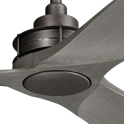 Kichler Ried 3 Blade (142cm) Indoor Ceiling Fan with AC Motor and Remote Control – view 4